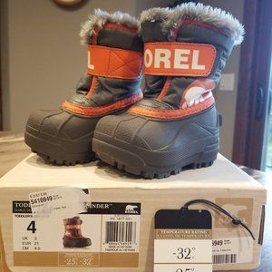 Sorel Commander Toddler (Baby) Boots size 4